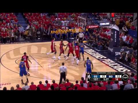 NBA, playoff 2015, Warriors vs. Pelicans, Round 1, Game 3, Move 9, Stephen Curry, layup