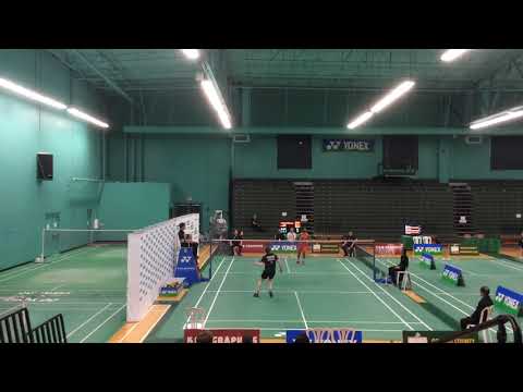2019 BWF US Challenge B. R. Sankeerth vs Kai Shaefer