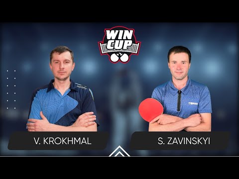 08:30 Vitalii Krokhmal - Serhii Zavinskyi West 1 WIN CUP 16.01.2024 | TABLE TENNIS WINCUP