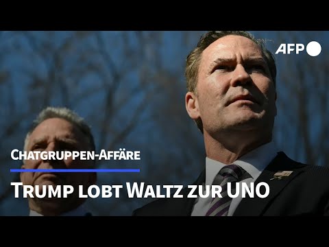 Chat-Affäre: Trump versetzt Sicherheitsberater Waltz zur UNO | AFP