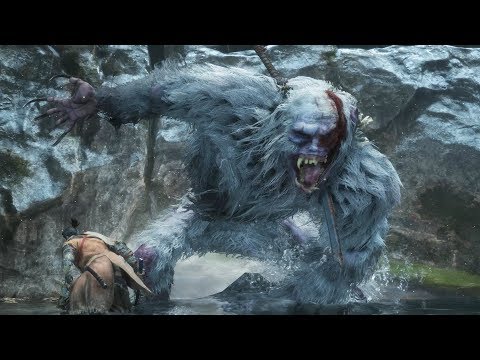 Sekiro: Guardian Ape Boss Fight Video