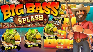 BIG BASS SPLASH 4 Scatter Bonus 🎣 🐠 MAX LEVEL 10X! MASSIVE WIN
