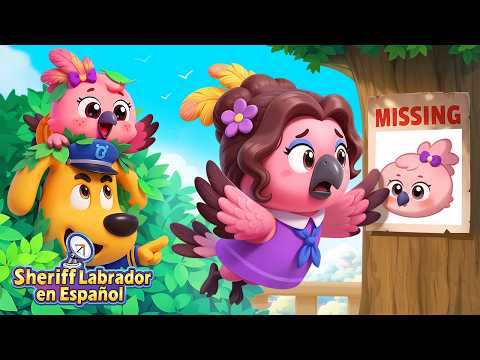 Beanie Vuelve a Casa 🐦 La Patrulla de Seguridad🚔 Dibujos Animados 🔍Sheriff Labrador en Español