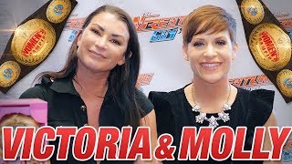 Victoria and Molly Holly on WWE Return, Pitching WWE to Shave Head and Bleed | Top 5 Moments Victoria and Molly Holly on WWE Return, Pitching WWE to Shave Head and Bleed | Top 5 Moments