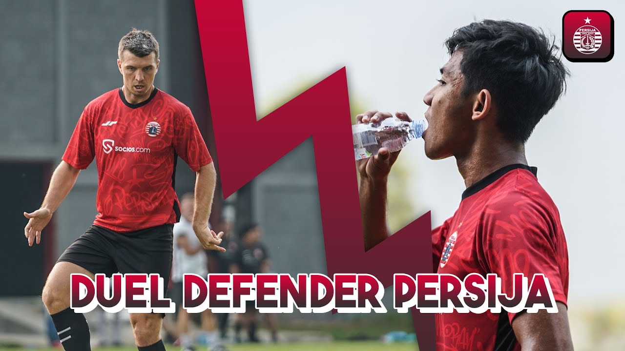 Duel Defender Persija, Siapa yang Menang? | Fun Game Training