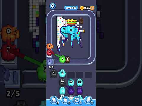 Pixel Flow Level 582 Walkthrough