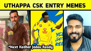 என்ன கொடுமை டா இது? | Robin Uthappa Entry in CSK | IPL2021 - Meme Review Tamil