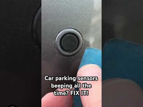 Car parking sensors beeping all the time? FIX IT! #parkingsensor #shorts