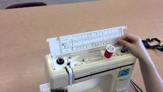 How to thread your bobbin with a Janome Sewing Machine