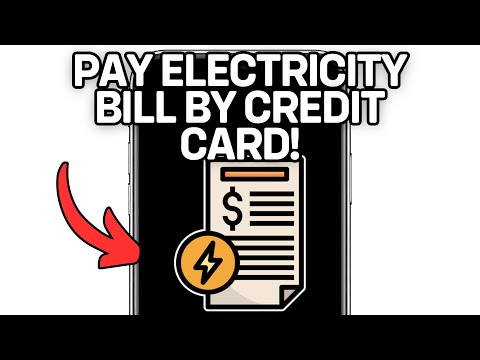 NEW! PAY ELECTRICITY BILL BY CREDIT CARD (WORKING) 2025!