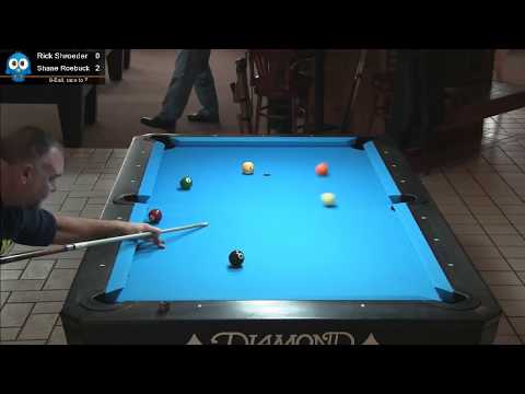 9-ball Rick Schroeder vs Shane Roebuck