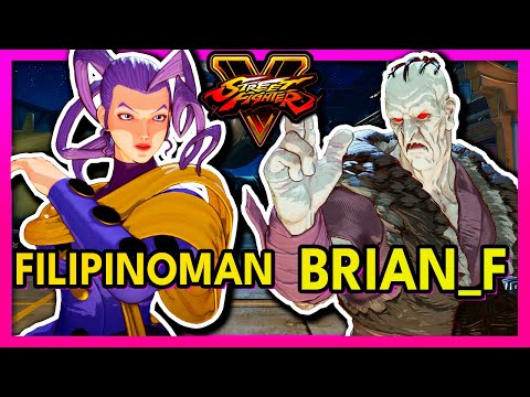 SFV 🥊 Filipinoman (ROSE) VS Brian_F (ORO) 🥊 スト5  🥊 SF5 🥊 Street Fighter 5