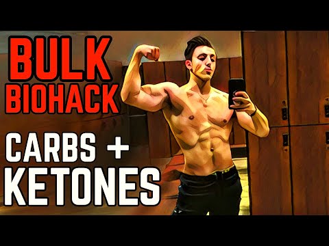 Bodybuilding BioHacks: Bulking With KETONE Supplements: Metabolic Flexibility, Mitochondrial Energy Video