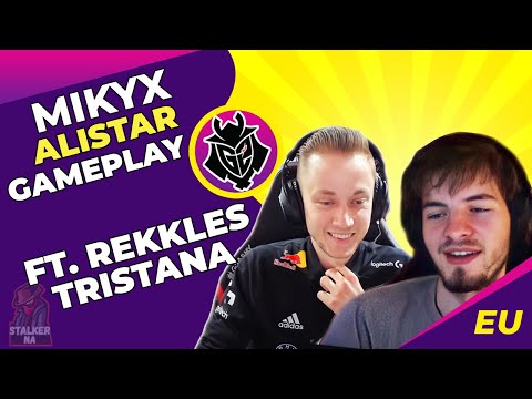 G2 Mikyx Alistar Support Gameplay ft. G2 Rekkles Tristana | Informative Game | EU Challenger