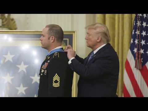 President Trump Presents Medal of Honor Video
