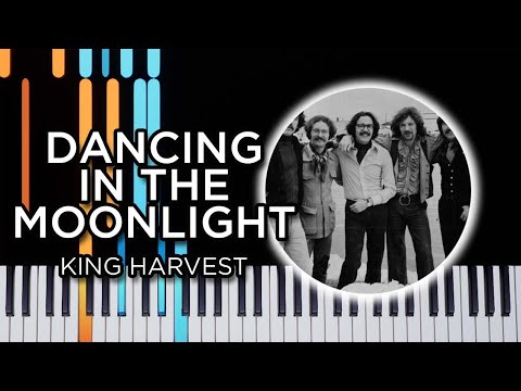 Dancing In The Moonlight - King Harvest piano tutorial