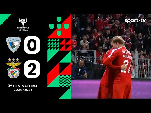 Sport Clube Pevidém Guimarães 0-2 SL Sport Lisboa Benfica Lisabona