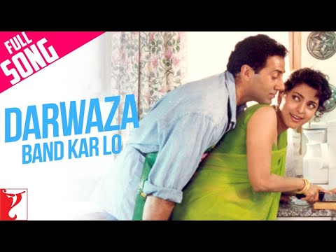 Darwaza Band Karlo Song | Darr | Sunny Deol, Juhi Chawla | Abhijeet Bhattacharya, Lata Mangeshkar