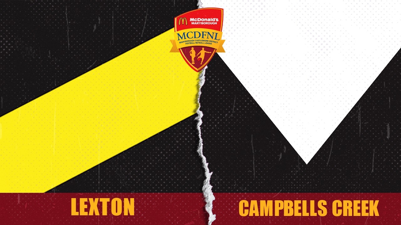 MCDFNL Round 17 - Lexton vs Campbells Creek