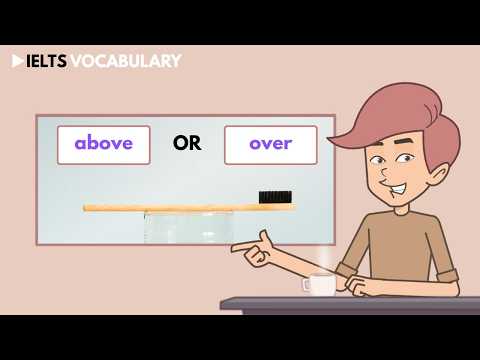 ABOVE か OVERか？ どちらを選ぶ？ (ABOVE or OVER? Which word would you choose?)