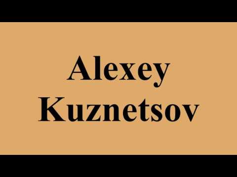Alexey Kuznetsov
