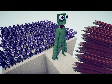 100x RAINBOW FRIENDS + GIANT vs EVERY GOD | Totally Accurate Battle Simulator TABS