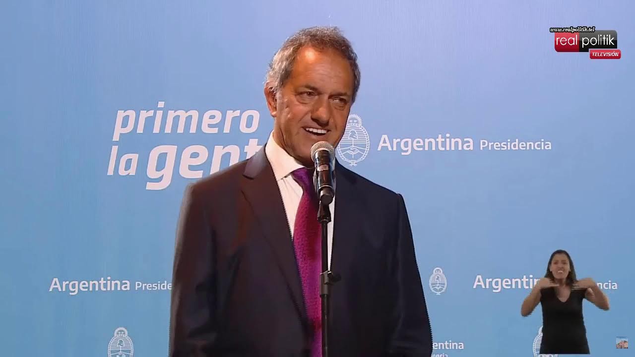 Daniel Scioli: "Argentina no tiene cepo ni supercepo"