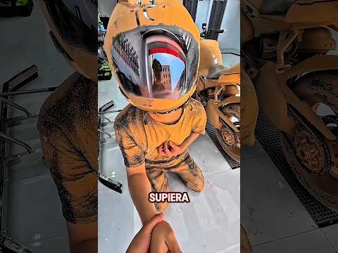 😱 ¡Se me cayó la moto de mi hermano mayor al barro! 😭 ¡Nadie esperaba lo que pasó al final! #Shorts