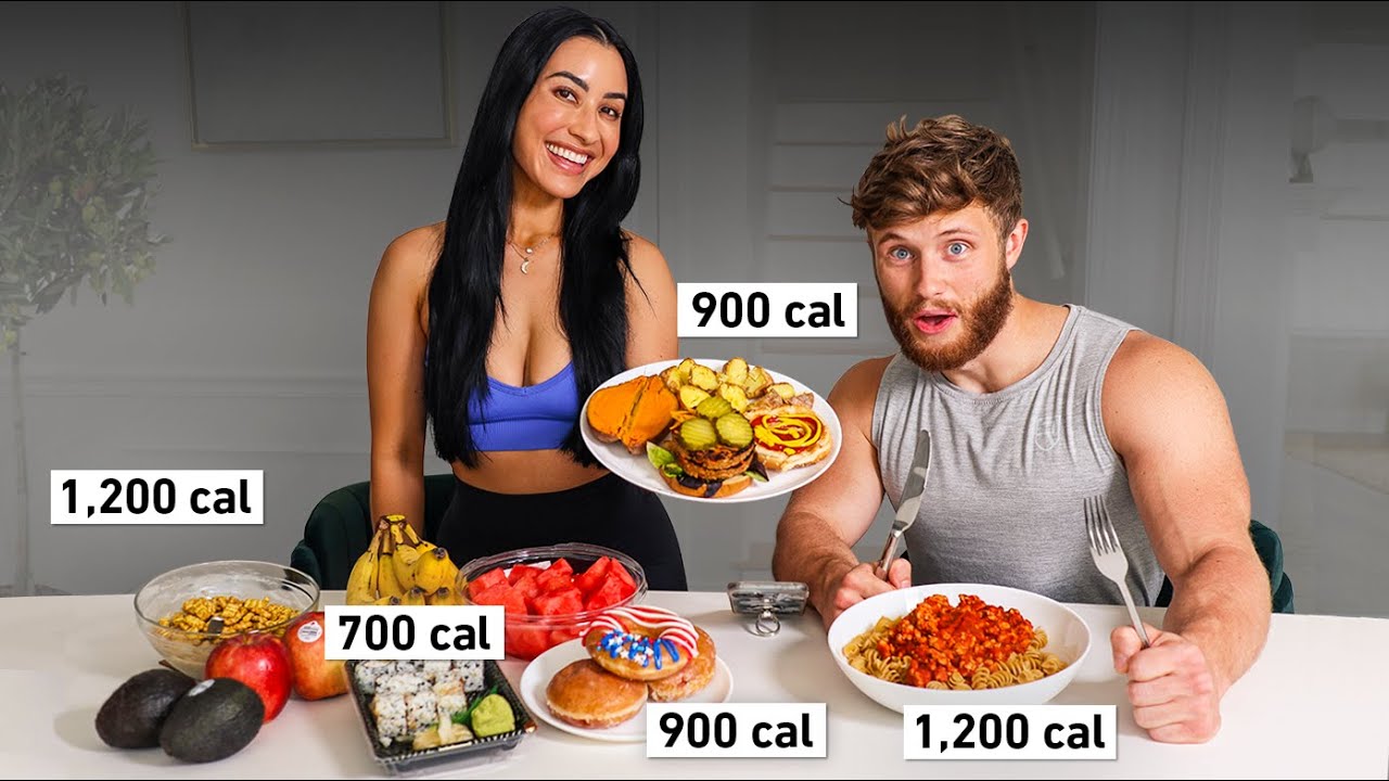 I Attempted To Eat My Girlfriend's All In Diet (5000 Calories) ft. Stephanie Buttermore
