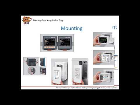 Advanced Ladder Logic Touch Screen PLC Programming