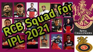 RCB Team Squad for IPL 2021. Kyle Jamieson 15 cr, Glenn Maxwell 14.5 cr