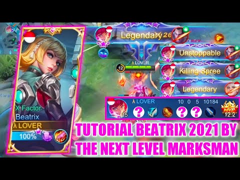 TIPS & TRICKS PRO BEATRIX AUTO JADI TOP GLOBAL, REVIEW BEATRIX MM DAMAGE TERSAKIT - MOBILE LEGENDS