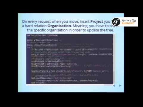 SymfonyCon Warsaw 2013 - Gediminas Morkevicius - Increase productivity with Doctrine2 extensions