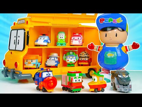 Pepee izle! Okan Abi ve Pepee arabalar için garaj yapıyor! Erkek çocuklar için araba oyunları