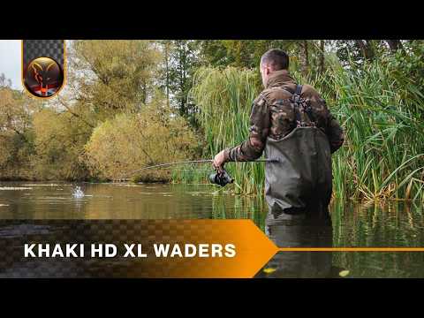 Wodery Fox Khaki HD Waders - 45 film wideo