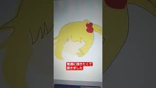 ホロライブの赤井はあと様を描きました！