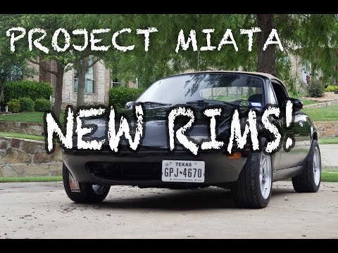 New Wheels for Project Miata!