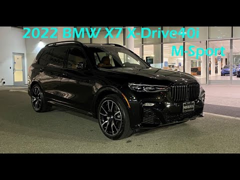 [4K-UHD] 2022 BMW X7 Xdrive40i M-Sport Package Visual Reviews