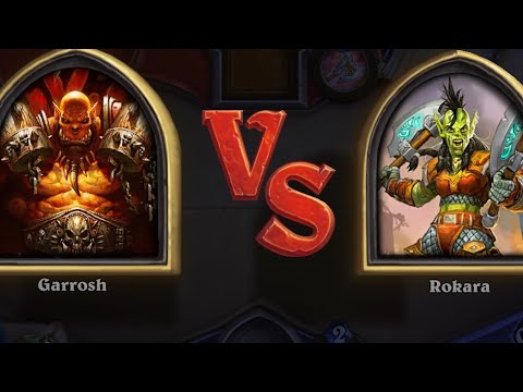 Rokara vs Garrosh | Hearthstone Book of Mercenaries
