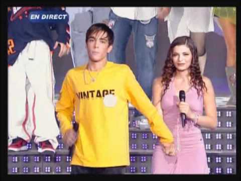 Grégory Lemarchal et Radia Bensarsa - Puisque tu pars.wmv