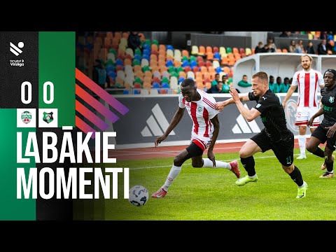 15. kārta: FK Liepāja 0:0 FK Auda (Labākie momenti)