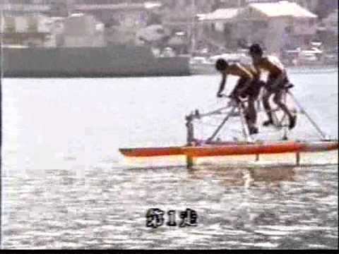 人力水中翼船「ABAABA Ⅳ」