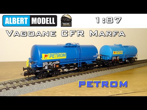 Unboxing set vagoane CFR Marfa - Petrom