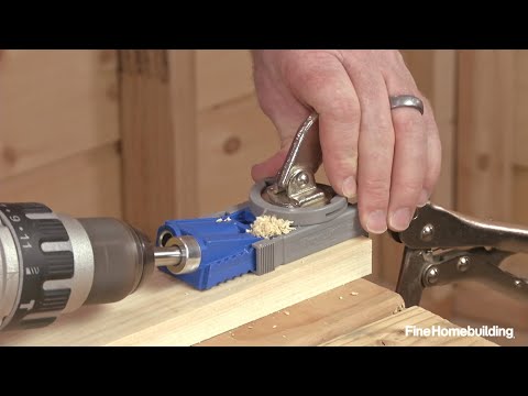 How to Use a Pocket-Hole Jig