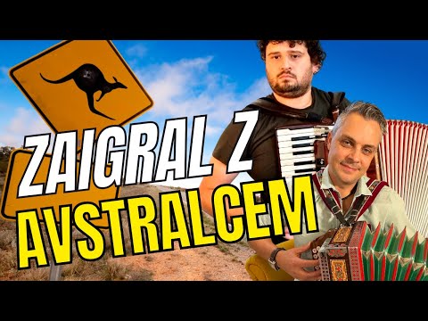 POLKA VILLAGE (Lojze Slak) zaigral z Avstralcem Philom - diatonična harmonika - VILI MARINŠEK