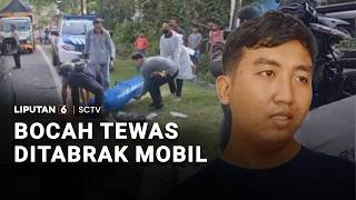 Download lagu Bocah Meninggal Dunia Tertabrak Mobil saat Duduk di Atas Motor Menunggu Orang Tuanya | Liputan 6 mp3