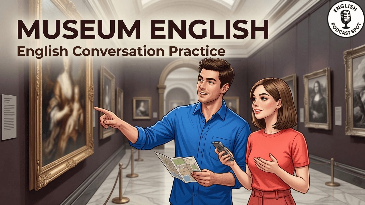En el museo: cómo hablar de lo que ves en inglés | Conversación real en inglés