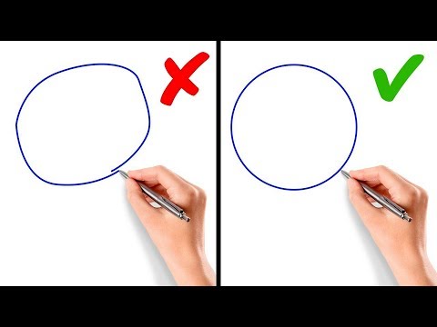 5 Hacks to Draw a Perfect Circle without Compass Video