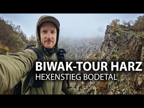 Biwak Tour Harz 🟢 Wandern im Bodetal am Hexenstieg  🟢 Overnighter