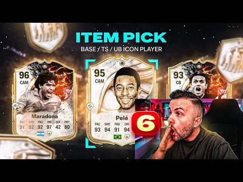 Ich öffne 6x *NEUE* ICON PLAYER PICKS 😍 Stat Reveals & WL 🔥